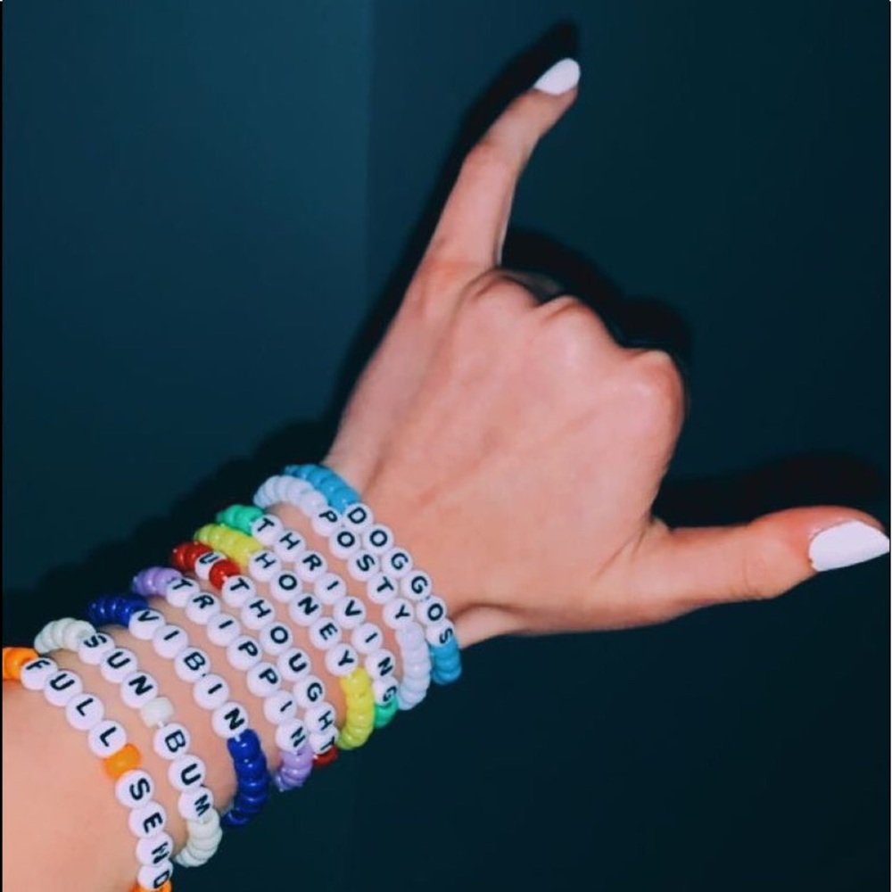 VSCO Pony Bead Bracelets